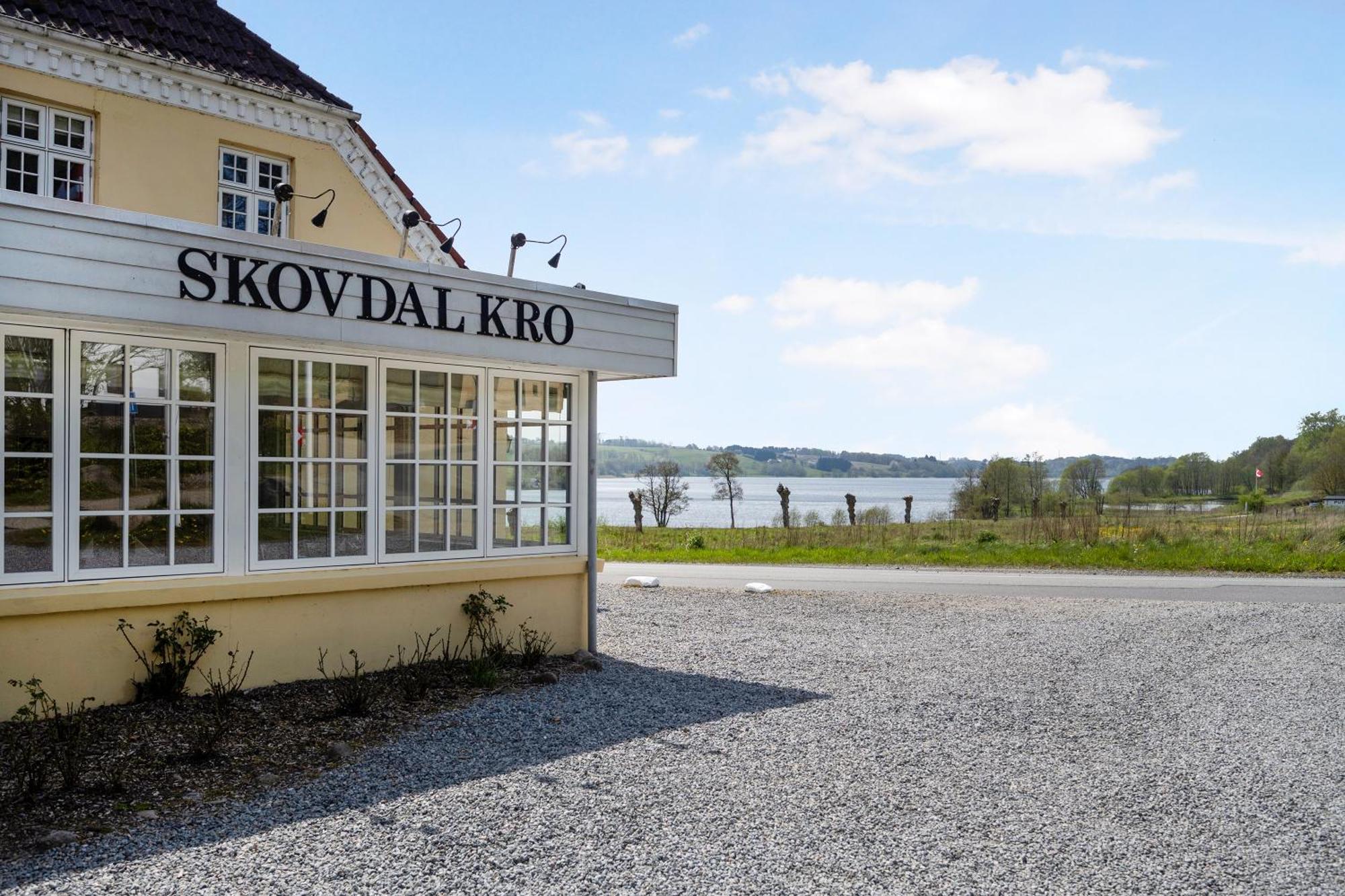 Skovdal Kro Jelling Esterno foto