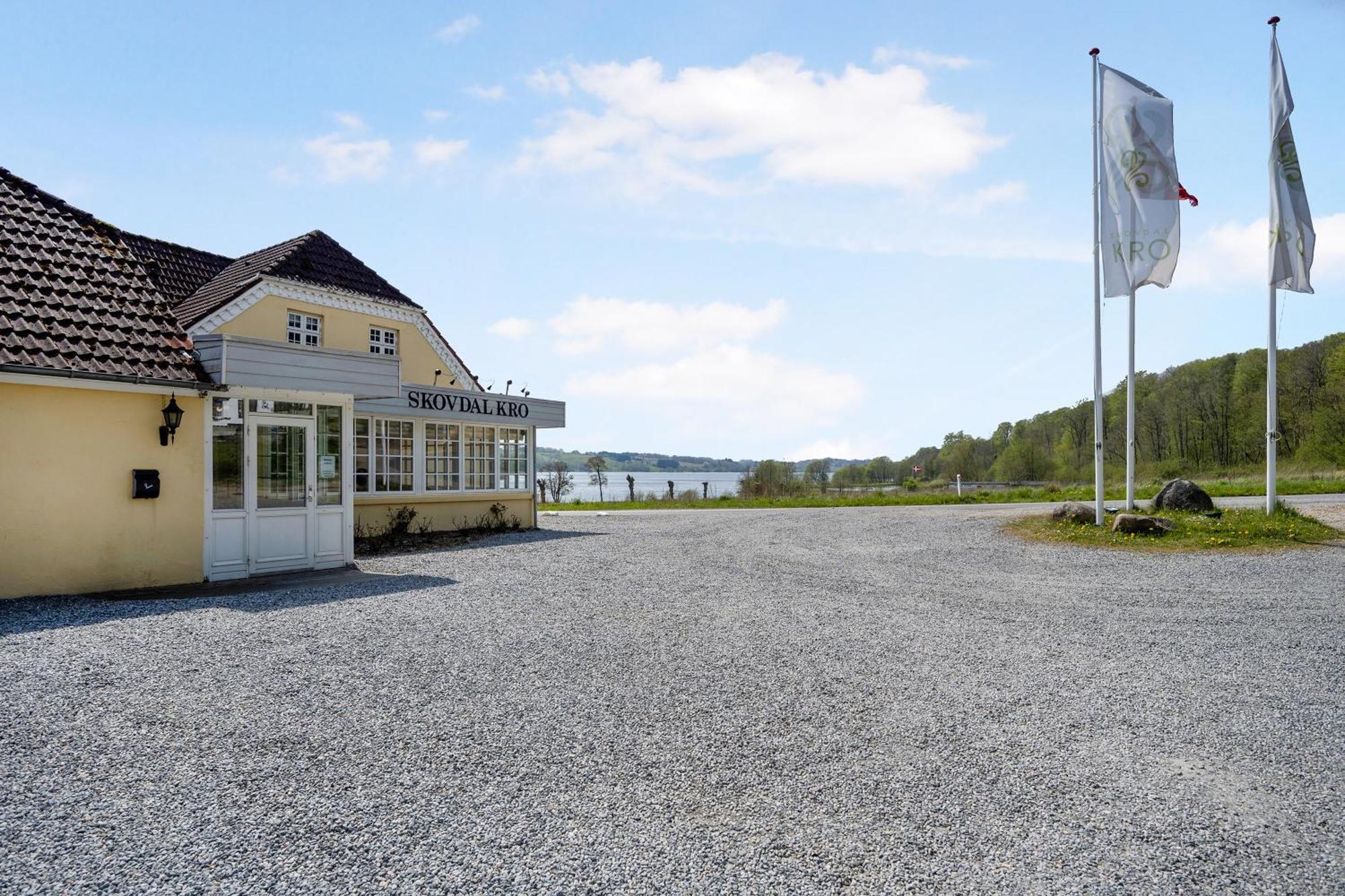 Skovdal Kro Jelling Esterno foto